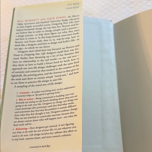 Designing Your Life book by Bill Burnett & Dave Evans - Picture 2 of 4